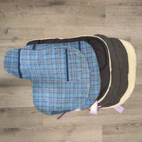 17" Adj Free & Easy Endurance Saddle, 2 Quilt Panel Covers, 2 Saddle Pad Sets, Instruction Manuals, Self Adjustable System Flaps: 16"L x 14.5"W Adjustable Position Stirrup Bars