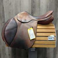 17" MW *5" County Stabilizer XTR Close Contact Saddle, 2 Billet Guards, Wool Flocking, Rear Gusset Panels, Med Front Blocks, Flaps: 14"L x 14"W, Serial #: 06090703 - 2 17 M SR