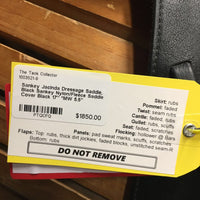 17" *MW 5.5" Sankey Jacinda Dressage Saddle, Black Sankey Nylon/Fleece Saddle Cover, Xlg Front Exterior Blocks, Front & Rear Gusset Panels, Wool Flocking, Flaps: 15.5"L x 12"W Serial # 100516 17T