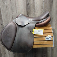 17.5" MW 5.25" Antares Contact - Close Contact Saddle, 2 Billet Guards, Panels: Wide, Rear Gussets, Foam & Shoulder Cut outs, Med Front & Back Blocks, Flaps: 14.75"L x 24.5"W Serial #: 17 1812 4AA 175 L A01 T1 M15 DTA 50