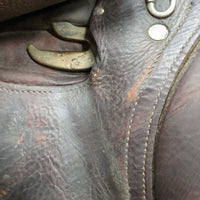 17.5" MW 5.25" Antares Contact - Close Contact Saddle, 2 Billet Guards, Panels: Wide, Rear Gussets, Foam & Shoulder Cut outs, Med Front & Back Blocks, Flaps: 14.75"L x 14.5"W Serial #: 17 1812 4AA 175 L A01 T1 M15 DTA 50