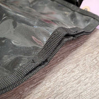 Hvy Cordura Show Number Pinny - Bib, waist clip, adjustable shoulder *vgc, mnr dirty