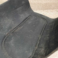 Pr Closed Neoprene"Schooling" Boots, velcro *gc, mnr dirt, sparkles & hair, faded