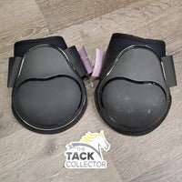 Neoprene "Young Horse" Hind Boots, velcro *like new/xc, clean & mnr dirt