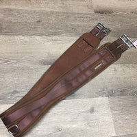 Memory Foam & Nylon Web Girth, 2x els, D Ring *gc, clean, hairy, rubs, pills, torn edges