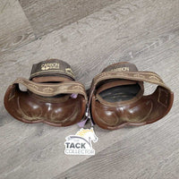 Pr Heel Boots *vgc, mnr dirt, stains, stretched & faded elastic