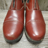 Paddock Boots, Zips *stirrup locking system *xc, clean, mnr dirty heels, older *uses interlocking stirrup grips