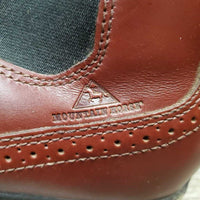 Paddock Boots, Zips *stirrup locking system *xc, clean, mnr dirty heels, older *uses interlocking stirrup grips