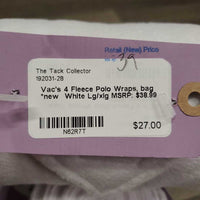 4 Fleece Polo Wraps, bag *new