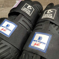 X Country Neoprene Closed Boots, velcro *vgc, mnr dirt & stains