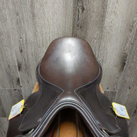 17" *W/XW *6" Sankey SJ Custom Close Contact, 2 Billet Guards, Black Hampton Classic Cover, Med Front & Large Back Blocks, Wool Flocking, Front & Rear Gusset Panels, sm Shoulder Cut Outs, Flaps: 11.25"L x 14.5"W Serial #: 1326161 17 T