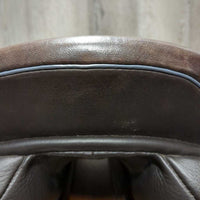 17" *W/XW *6" Sankey SJ Custom Close Contact, 2 Billet Guards, Black Hampton Classic Cover, Med Front & Large Back Blocks, Wool Flocking, Front & Rear Gusset Panels, sm Shoulder Cut Outs, Flaps: 11.25"L x 14.5"W Serial #: 1326161 17 T