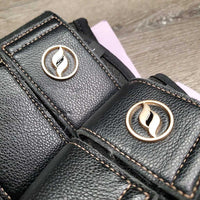 3D Mesh Closed Boots, velcro *vgc, clean, mnr hair, edge rubs & pills