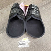 Open Front & Hind Boots, tabs *gc/vgc, clean, rubs, scrapes, pills, rubs, marker