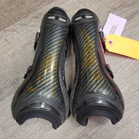 Open Front & Hind Boots, tabs *gc/vgc, clean, rubs, scrapes, pills, rubs, marker