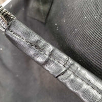 Helmet Bag, zipper *gc, cracked handle, mnr dirt & glitter