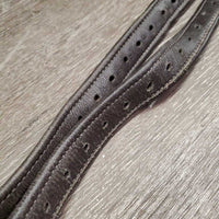 Pr Thick Nylon Lined Soft Stirrup Leathers *xc/vgc, clean, mnr dents, rubs, scrapes & scratches