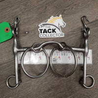 Swales Bit, Med Port, 2 Hooks *vgc, clean, No Chain, mnr dirt residue