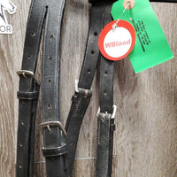 Flat Leather Bitless Bridle *xc/like new, mnr dusty & stains