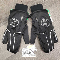 Artic Winter Riding Mitt Gloves *vgc, clean, elastic snag, rub, mnr hair