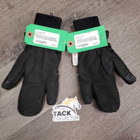 Artic Winter Riding Mitt Gloves *vgc, clean, elastic snag, rub, mnr hair