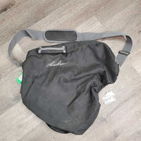 Fleece Lined Saddle Carry - Storage Bag, shouder strap *vgc, dusty?dirt, hairy