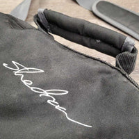 Fleece Lined Saddle Carry - Storage Bag, shouder strap *vgc, dusty?dirt, hairy