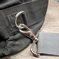 Fleece Lined Saddle Carry - Storage Bag, shouder strap *vgc, dusty?dirt, hairy