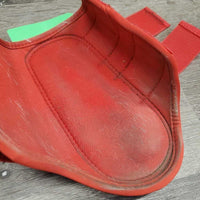 Pr Closed Schooling Neoprene Boots, velcro *gc, hairy, dirty