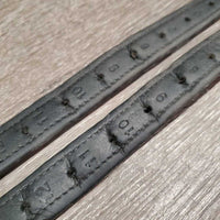 Pr Soft Lined Stirrup Leathers *vgc, clean, mnr dents & rubs