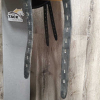 17/17.5" *Adj Set M/W - 5.25" Erreplus Elena Dressage Saddle, Grey Erreplus Cover, Wool Flocking, XLg Exterior Front Blocks, Flaps: 17.5"L x 11"W Serial #: 160509772BMAO