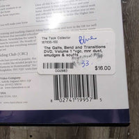 The Gaits, Bend and Transitions DVD, Volume 1 *vgc, mnr dust, smudges & scuffs
