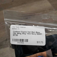 Hair Bun, Bow, Clip, Bling, Bag *new