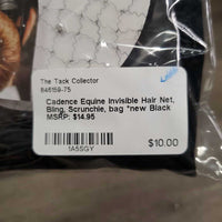 Invisible Hair Net, Bling, Scrunchie, bag *new