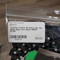 Stretchy Hair Net, Bling, Bag *new