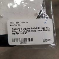 Invisible Hair Net, Bling, Scrunchie, bag *new
