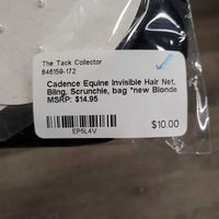 Invisible Hair Net, Bling, Scrunchie, bag *new