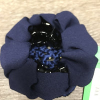 Crystal Hair Net & Scrunchie Combo, Built In Clips, bag *new