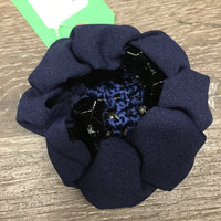 Crystal Hair Net & Scrunchie Combo, Built In Clips, bag *new