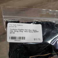 Hair Bun, Bow, Clip, Bling, Bag *new