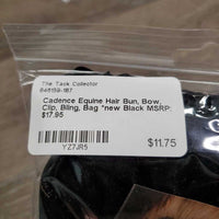 Hair Bun, Bow, Clip, Bling, Bag *new