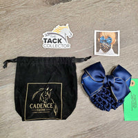 Hair Bow & Bun Cover, Clip, Bag *new