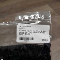 Hair Bow & Bun Cover, Clip, Bag *new