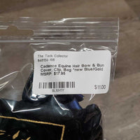 Hair Bow & Bun Cover, Clip, Bag *new