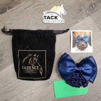 Hair Bow & Bun Cover, Clip, Bag *new