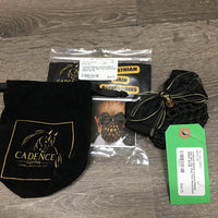 Layered Ribbon Hair Net, Clip, Bag *new