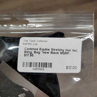 Stretchy Hair Net, Bling, Bag *new