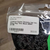 Stretchy Hair Net, Bling, Bag *new