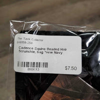 Beaded Hair Scrunchie, bag *new