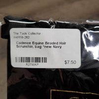 Beaded Hair Scrunchie, bag *new